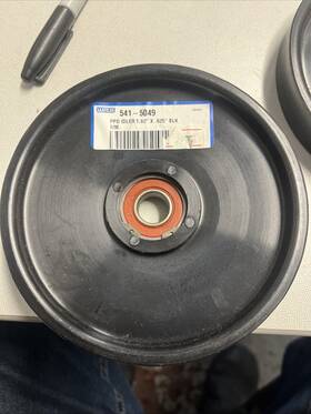 541-5049 Wps Ppd Idler Wheel 5.62 Inch Od X .625 Id #541-5049 541-5049 Wps Ppd Idler Wheel 5.62 Inch Od X .625 Id #541-5049
