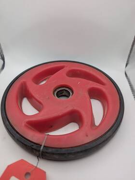 04-070-22 Yamaha Idler Wheel 7 Inch Red 1983-2007 Srv Exciter Vmax Kimpex