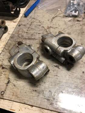 84m-2377e-01 Yamaha 84m-2376e-01 Phazer Ski Bracket Left And Right