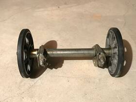 85g-47521-00-00 Yamaha Sno Scoot Rear Axle Shaft Idler Wheel Bogie Snoscoot Snow Sv80 Sv80e Oem