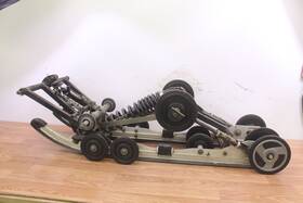 8cm-47421-20-00 Yamaha 1998 V-max 500 Xtr Rear Suspension Skid 121 Inch With Shocks 8cm-47421-20-00 Yamaha 1998 V-max 500 Xtr Rear Suspension Skid 121 Inch With Shocks