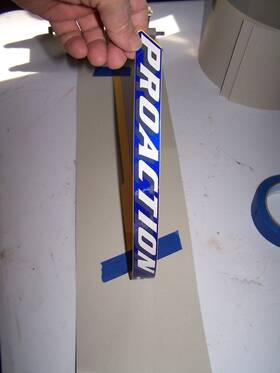 8ea-77371-10-00 Yamaha 2000 Srx 700 Snowmobile Trailing Arm Decal Set Pro-action Left Right