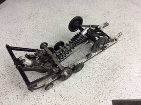 8fa-47411-00-00 Yamaha 2003 Used Oem 121 Complete Rear Suspension Skid Rx-1