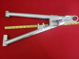 8gp-235 Yamaha New Oem Phazer Right Lower A-arm Rh Unknown# Light Gray/silver Metallic 8gp-235 Yamaha New Oem Phazer Right Lower A-arm Rh Unknown# Light Gray/silver Metallic