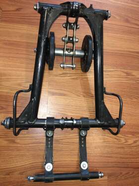 8hr-47331-00-00 Yamaha Fx Nytro Mtx 10-14 Front Track Suspension With Pivot Arm Wheels Complete