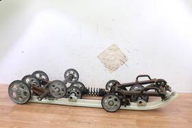 8k4-47410-00-00 Yamaha 1980 Ss440 Rear Suspension Skid 116 Inch With Shocks