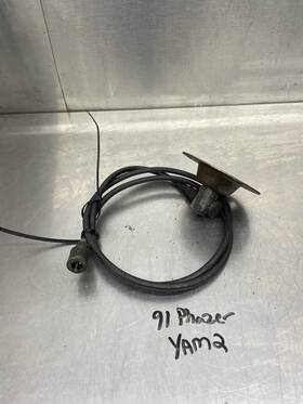90.4.25 Yamaha 87-92 Phazer Oem Speedometer Speedo Drive Gear Assembly Six Bolt With Cable