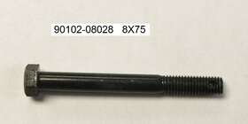 90102-08028-00 Yamaha New Genuine Front Leaf Spring Ski Bolt