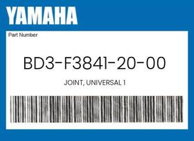 Bd3-f3841-20-00 Yamaha Genuine Joint Universal 1 -