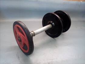 Ro178b Yamaha Ro178b/b2 1998 Vmax 500 Rear Suspension Back Axle And Idler Wheels Red 7 Inch Ro178 600