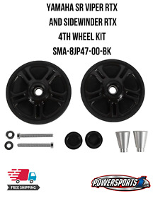 Sma-8jp47-00-bk Yamaha Sidewinder Sr Viper Rtx Models Snowmobile Black 4th Bogey Wheel Kit Sma-8jp47-00-bk Yamaha Sidewinder Sr Viper Rtx Models Snowmobile Black 4th Bogey Wheel Kit
