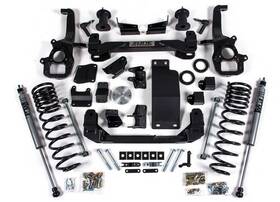 Zone Offroad D149f 2020-2025 Ram 1500 4wd Fox Suspension Lift System 6in Front 5in