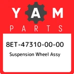 8ET-47310-00-00 Yamaha Suspension Wheel Assy 8ET473100000, New Genuine Oem Part. Fixed Price $106.56.