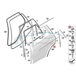 Genuine Bmw 51767356477 Clip M46-0530-04 Sd. Fixed Price $23.74.