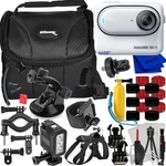 INSTA360 GO3 Standard Edition (arctic White, 64GB) - 16PC Accessory Bundle. Fixed Price $419.95.