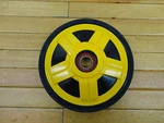 Ski Doo Yellow Ppd 180MM Idler Wheel OEM503190342 Fits Most Rev And Xp 08-12. Fixed Price $60.00.