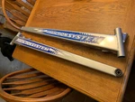 Yamaha Snowmobile Srx Sx Xtc Trailing Arms Left Right New Silver Decals. Fixed Price $445.99.