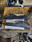 Polaris Snowmobile Edge Chassis Xc 500 600 700 800 Rear Bumper Trim Covers. Fixed Price $27.60.