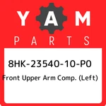 8HK-23540-10-P0 Yamaha Front Upper Arm Comp. (left) 8HK2354010P0, New Genuine Oe. Fixed Price $363.29.