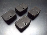 1998 Ski Doo Summit Rotax Bombardier 600 Rear Suspension Rubber Rail Guards. Fixed Price $16.99.