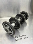 93 94 Arctic Cat Ext Pantera 550 Skid Rear Track Tension Idler Bogie Wheels Axle. Fixed Price $117.49.