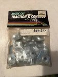 Arctic Cat Snowmobile Stud Mate 1 Hole Backer Plate Pack Of 48 #0638-577. Fixed Price $39.00.