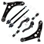 8X Front Lower Control Arm Sway Bar Tie Rod End Kit Fits 2000-2005 Toyota Echo. Fixed Price $65.51.