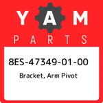 8ES-47349-01-00 Yamaha Bracket, Arm Pivot 8ES473490100, New Genuine Oem Part. Fixed Price $39.79.