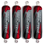 Red Black Polaris Adventure Shock Covers Sportsman Xp Touring 550 850 Eps(set 4). Fixed Price $39.95.