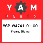 8GP-W4741-01-00 Yamaha Frame, Sliding 8GPW47410100, New Genuine Oem Part. Fixed Price $343.38.