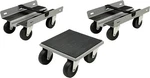 Snowmobile Dolly Roller System 3 Set Sturdy Swivel Caster 2.5" Wheel Compact Ski. Fixed Price $64.14.