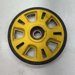 Yellow Wheel Asm, 180 Mm - 2010 Skidoo Mxz Sport 600. Fixed Price $35.00.