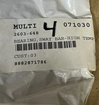 2603-648 Arctic Cat Bearing New Oem. Fixed Price $8.95.