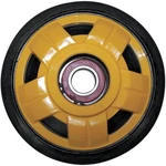 Parts Unlimited Idler Wheel With Bearing For Ski-doo 141MM Yellow 4702-0078. Fixed Price $40.75.