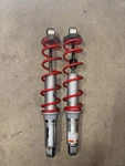 2010 Skidoo 600 Etec Front Shocks 505072754 Mxz Rebuildable Red. Fixed Price $139.00.