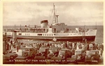 Vtg M.v. Brading Ferry Ship Pier Head Ryde Isle Of Wight Cars Valentine's. Fixed Price $15.95.