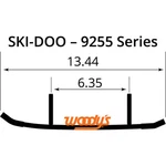 Woodys Executive Series 8" Carbide Wear Bar Runners (WSD-9255). Fixed Price $166.53.