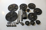 2016 Ski-doo Summit 600 Rear Back Track Idler Wheels Axle Boggie. Fixed Price $99.99.