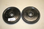 Ppd Ski Doo Wheels, 180MM X 20MM Bearing 6004. Black. Fixed Price $50.00.