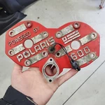 2002-2003 Polaris Edge Rmk Classic Xcsp Pro Switchback Head Cover 5631199-366. Fixed Price $9.00.