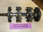 2001 Ski-doo Mxz 800 Zx Chassis Track Shaft Drivers Cog Wheels Bearing. Fixed Price $34.00.