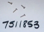 Polaris Pure Oem Nos Snowmobile Atv Pwc Bolt Pack Of Four 4 7511853. Fixed Price $7.89.