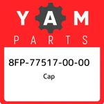 8FP-77517-00-00 Yamaha Cap 8FP775170000, New Genuine Oem Part. Fixed Price $88.84.