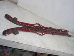 21 Polaris Rmk Pro 850 Axys Khaos 165 Slide Rails Red Skid Rear Suspension #0097. Fixed Price $284.99.
