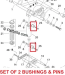 2 Rear Shock Bushing Kit Ski Doo Snowmobile 95-96 Formula Grand Touring Mach 1 Z. Fixed Price $19.88.