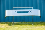 Custom 16" International 9400 Chrome Front Bumper - 9100 / 9200 1997+. Fixed Price $1040.41.