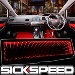 Sickspeed Galaxy Mirror Led Light Clip-on Wink Red P6. Fixed Price $16.88.