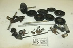 1989 Yamaha PHAZER480 Snowmobile Rear Track Suspension Parts Wheels Shafts Bolts. Fixed Price $75.00.