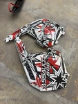 Polaris Rush Pro Rmk Assault Switchback Indy Side Panel Left Right Black Red. Fixed Price $169.99.