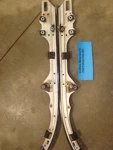 1998 Polaris Indy 500 L/c Rails Slide Hyfax 121" 1458011 1458018 Skidframe. Fixed Price $58.00.